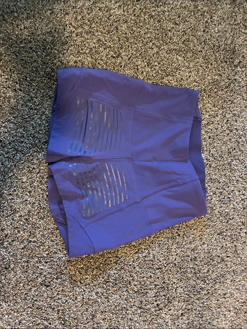 lululemon athletica Deep Purple High-Rise Bike Shorts with Vent Panels